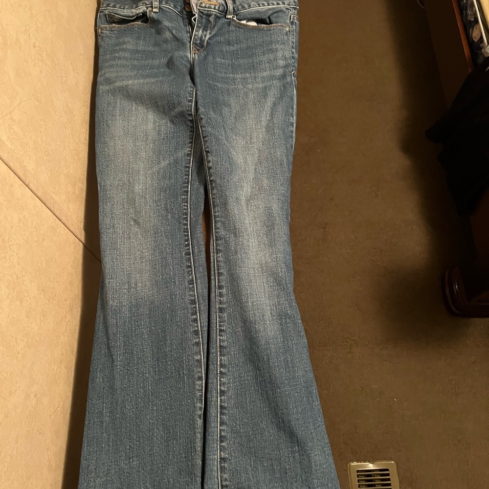 GAP Women's Flare Jeans in Light Blue